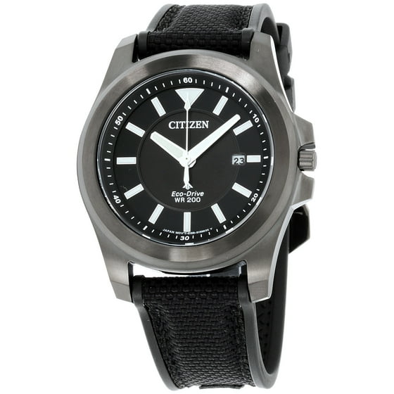 citizen automatic black dial