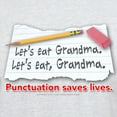 thumbnail image 3 of CafePress - Punctuation Saves Lives Light T Shirt - Men's Classic Graphic T-Shirt, 3 of 4