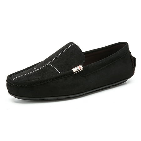 

Men s Casual Loafers Slip On Leather Shoes Male Lightweight Driving Shoes Moccasins Classic Penny Loafer Flats Boat Shoes Outdoor Walking Shoes