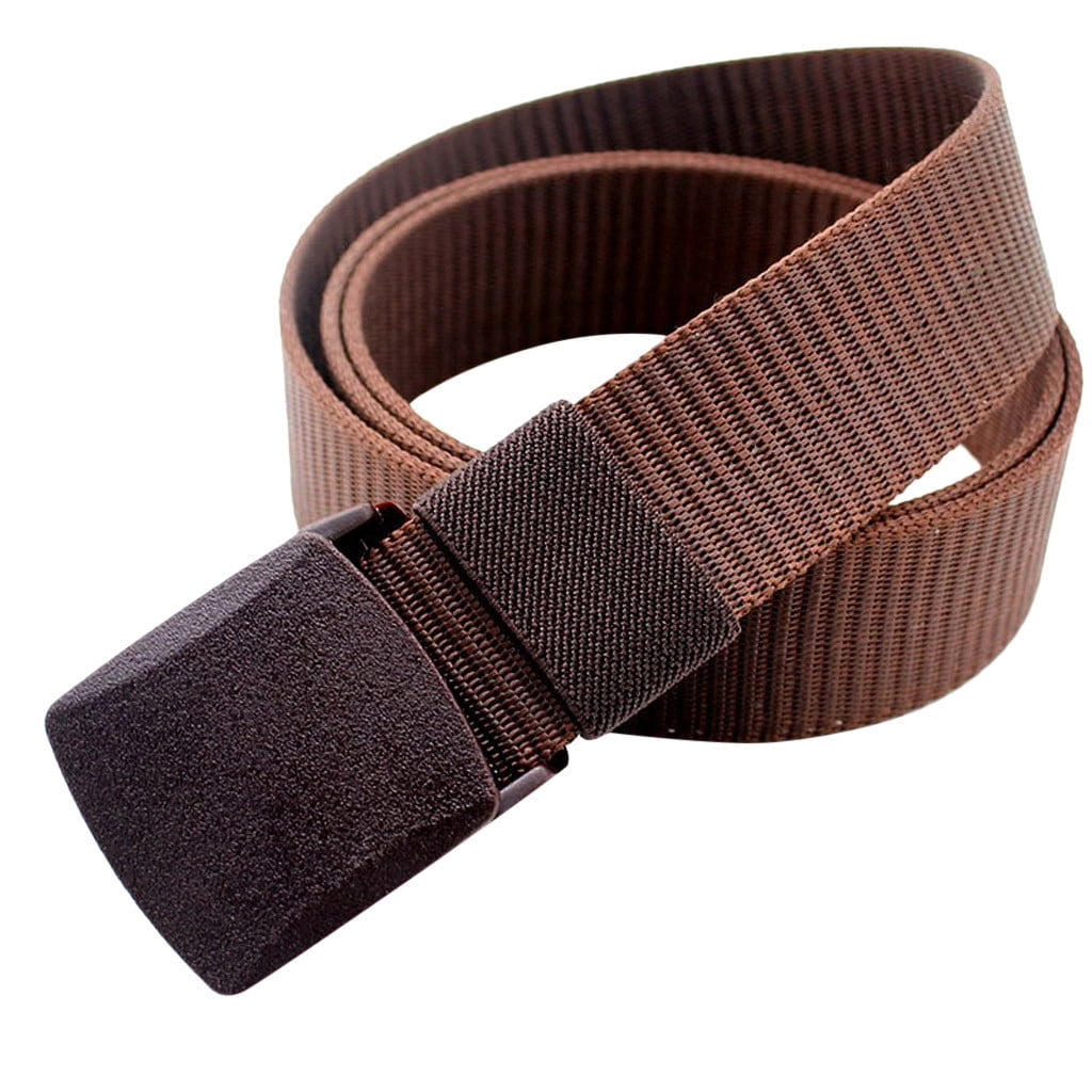 Hidden Pocket Leather Belt