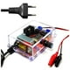 thumbnail image 1 of Kit de bricolaje con regulador de voltaje ajustable LM317, de 220 V a 1,25 V-12,5 V, módulo de fuente de alimentación reductora, kits electrónicos, enchufe europeo., 1 of 5