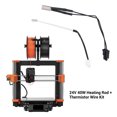 thumbnail image 3 of Varilla Calefactora De 24V Y 40W, Salida Estable, Medición De Temperatura Del Termistor Hotend De 3x8mm Para Impresora 3D Prusa I3 MK4, 3 of 7