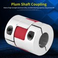 thumbnail image 2 of 1pc Aluminum Alloy Plum Shaft Coupling D25 L30 12-12mm Connection, 2 of 4