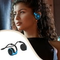 thumbnail image 3 of Kyusrd Bluetooth Headphones Over-Ear,Wireless Headphones With Microphone,HiFi Stereo Foldable Lightweight Headset For Cellphone & PC, 3 of 7