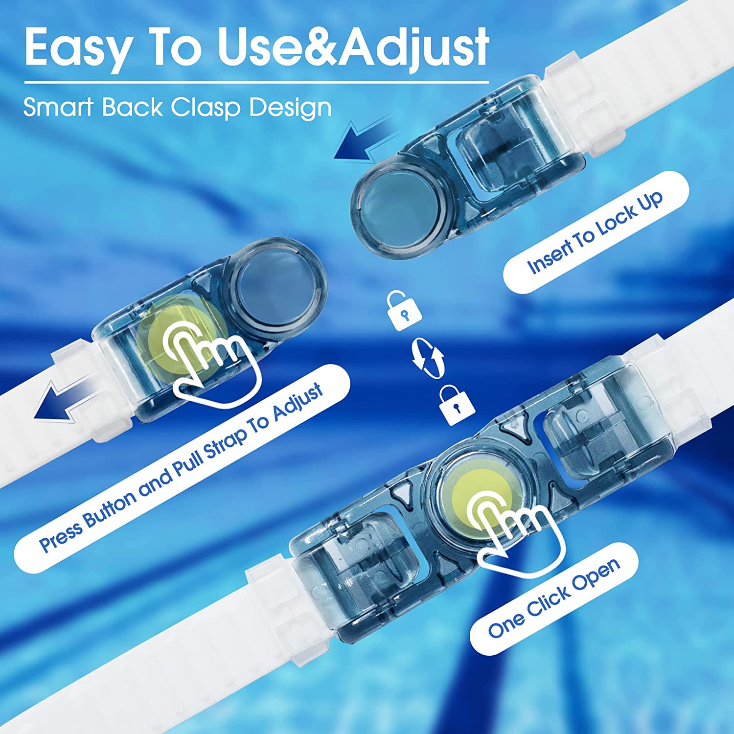 GPED Swim Goggles Pack of 2 photo 4