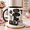 Black, variant on Retail Worker Ceramic Coffee Mugs Personalized Store Employee Gift for Cashiers and Team Members 11 oz 15 oz