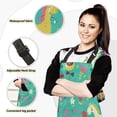 thumbnail image 2 of Kigai Cartoon Horse Oven Mitts and Pot Holders with Chef Apron,Set of 5 Heat Resistant Kitchen Gloves and Silicone Non-Slip Potholders Adjustable Neck Buckle Chef Apron, 2 of 6