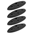 thumbnail image 1 of Cornamusa Plegable De Nailon Para Barcos, Cornamusa Negra De Alta Resistencia Con 3 Orificios De 5 Pulgadas Para Yates Marinos, Cornamusa Abatible Con, 1 of 7