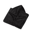 thumbnail image 4 of Comfort Spaces Black Polyester Plush Throw, 60" x 50", 4 of 9