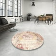 thumbnail image 3 of Ahgly Company Indoor Rectangle Traditional Beige Persian Area Rugs, 7' x 9', 3 of 6