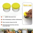 thumbnail image 4 of 6Pcs Beekeeping Tool Stainless Steel Needle Queen Bee Cage Isolation Box Beehive Rearing Cover Catcher Beekeepers Tool, 4 of 5