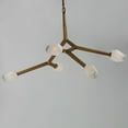 thumbnail image 4 of 43.25 Inch 20W 5 Led Pendant-Natural Aged Brass Finish    -Traditional Installation Et2 Lighting E32795-93Nab, 4 of 5