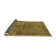thumbnail image 2 of Ahgly Company Indoor Square Oriental Orange Industrial Area Rugs, 3' Square, 2 of 4