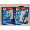 (2x) Lactaid Fast Act Lactase Bloating Diarrhea Enzyme Supplement, 12 Ct - Exp. 01/2020