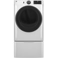 thumbnail image 3 of GE Electric 7.8 cu ft 240 V White Electric Dryer, 3 of 5