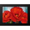 thumbnail image 2 of Nan 24x17 Black Modern Framed Museum Art Print Titled - Magnifique En Rouge, 2 of 5