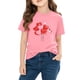 thumbnail image 4 of TaTaai School Season Cute Print Short Sleeve T-Shirt, Valentine's Day Casual Top, Unisex All Season Graphic Tee Gift, 4 of 8