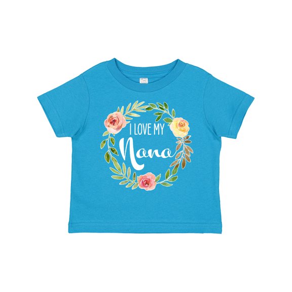 Inktastic I Love my Nana- flower circle Boys or Girls Toddler T-Shirt