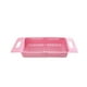 thumbnail image 4 of Cateissary Colador ajustable cesta de de frutas y verduras escurridor plegable herramienta platos palillos colador accesorios rosa Type2 NO2, 4 of 6