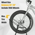 thumbnail image 3 of CyclingDeal Fat Bike Parking Rack for 3 Bikes 26"-29" MTB Road Max 4" Tire Width, 3 of 6