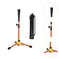 thumbnail image 6 of Baoblaze Baseball Tee Batting Tee Stable Holder Equipment with Storage Bag Trainer Tripod Orange, 6 of 8
