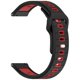 thumbnail image 1 of For Garmin Vivoactive 6 Silicone Watch Band 20mm Horizontal Stripe Reverse Buckle Wrist Strap - Oran, 1 of 5