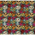 thumbnail image 4 of oneOone Cotton Poplin Twill Dark Teal Blue Fabric Halloween Fabric For Sewing Printed Craft Fabric By The Yard 56 Inch Wide, 4 of 4