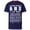 Navy/White, variant on Duke Mens D555 Marco Printed Kingsize T-Shirt