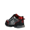 thumbnail image 4 of Spider-Man Toddler Boys Athletic Light-up Sneaker, 4 of 13