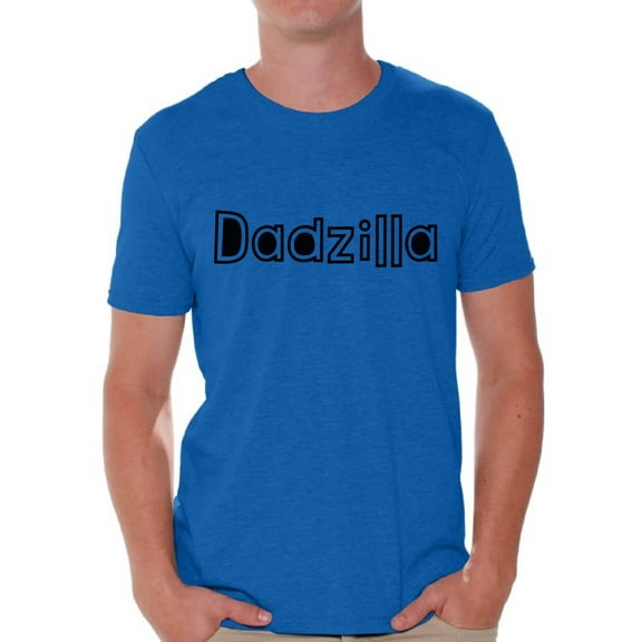 Awkward Styles Men's Dadzilla Dad's Graphic T-shirt Tops Father's Day Cool Gift for Dad