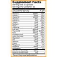 thumbnail image 4 of Vitafocus Multivitamin + Nootropic (60 Gelatin Capsules), 4 of 6