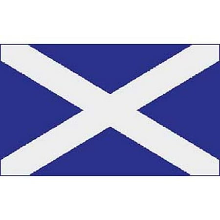 Scotland St. Andrews Flag On Stick 4" x 6