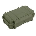 thumbnail image 2 of Instrument Tool Box, Shockproof Durable Pressure Resistant Waterproof Hard Carry Case Impact Resistant Wear Resistant  For Outdoor Double Waterproof Box,  Green, 2 of 8
