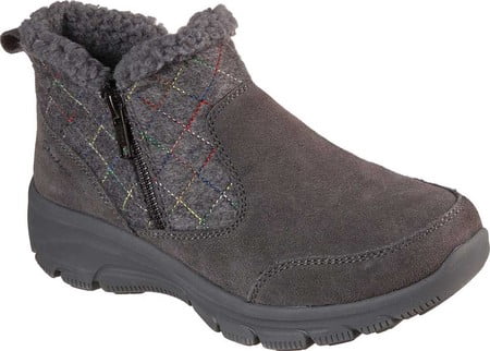 skechers relaxed fit easy going zip it women's winter boots