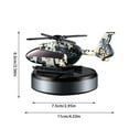 thumbnail image 3 of 10ml Solar Power Air For Car Helicopter Aromatherapy Solar Energy Rotating Fragrance For Automotive Interior Decoration Purifiers Diffusers For Essenti, 3 of 4