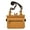 Camel Tan, variant on Clip Pouch Purse with Studs for Men Women, Leather Hip Belt Bag Purse Juzar Tapal Collection