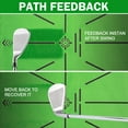 thumbnail image 4 of MONOJOY Golf Hitting Mats with Golf Tees Practice Indoor 3 Pcs Replaceable Outdoor Golf Putting Chipping Artificial Dual Turf Training Mats Velvet Practice with No-Slip Heavy Duty Rubber Base, 4 of 7