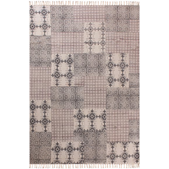 Casavani Entrance Hall Garden Outdoor Yoga Rug,Brown 10x10 ft