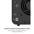 thumbnail image 3 of Almacenamiento RAID TERRAMASTER D2-320, 2 bahías, USB 3.2 Gen 2, 10 Gbps, 3 of 9