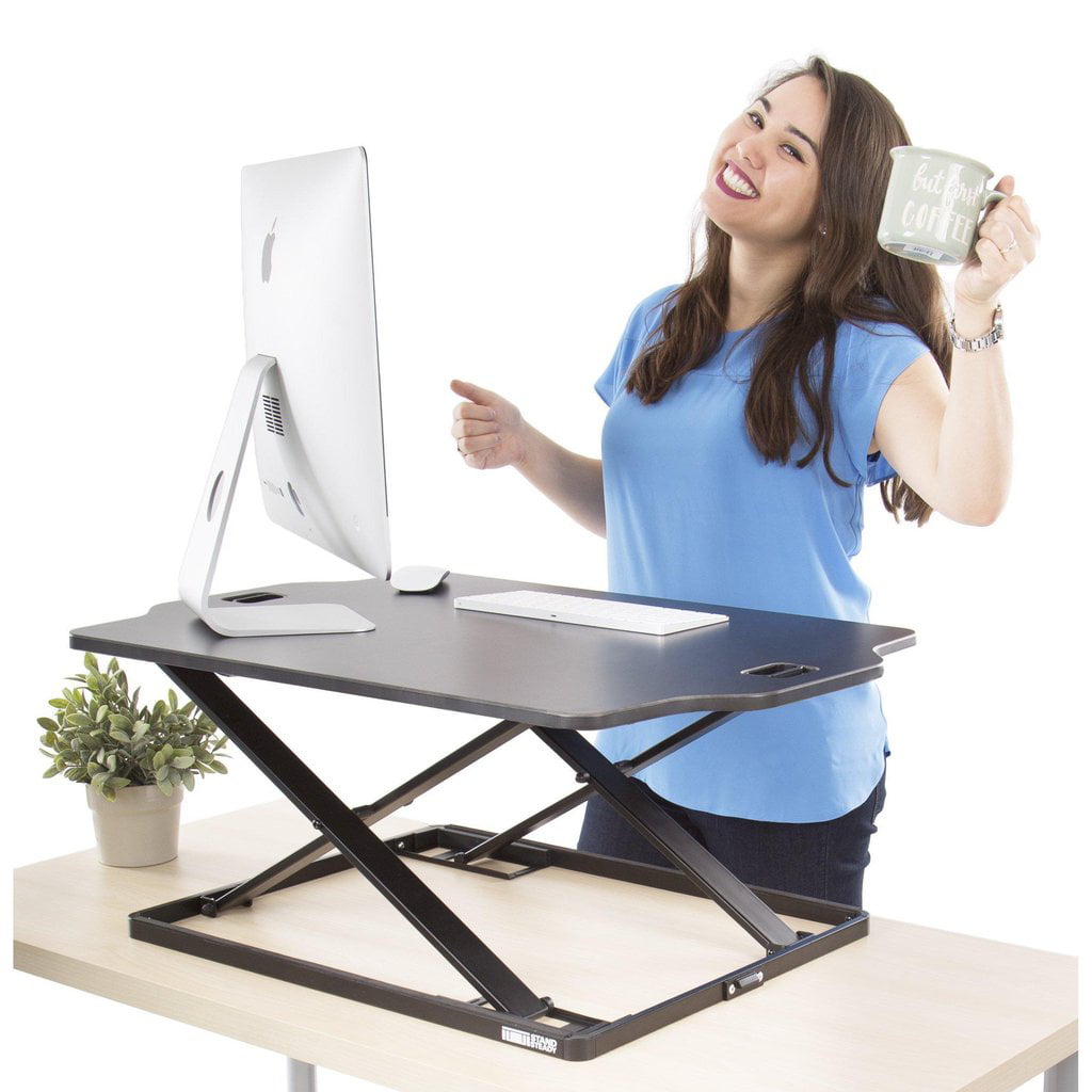 X Elite Pro Glide Standing Desk Instantly Convert Any Surface To