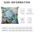 thumbnail image 5 of Nawypu  Throw Pillow Covers, Watercolor Hydrangea Blue Flower Home Decorative Pillowcases Cushion Case Covers for Couch Bed Sofa, 5 of 5