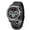 Black Steel-Black Surface-White Nail, variant on Men's Watch Luxury Iced OutDiamond Bezel 42mm BusinessWristwatch Stainless Steel BandLuminous Moon Phase DateWaterproof Fashion Quartz Watch