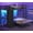 Black, variant on Twin Over Full Bunk Bed with Desk,5 Drawers,Bunk Beds Twin Over Full Size with LED Lights & Charging Station,Storage Pockets,Safety Guardrails, Metal Bunk Beds,Space-Saving