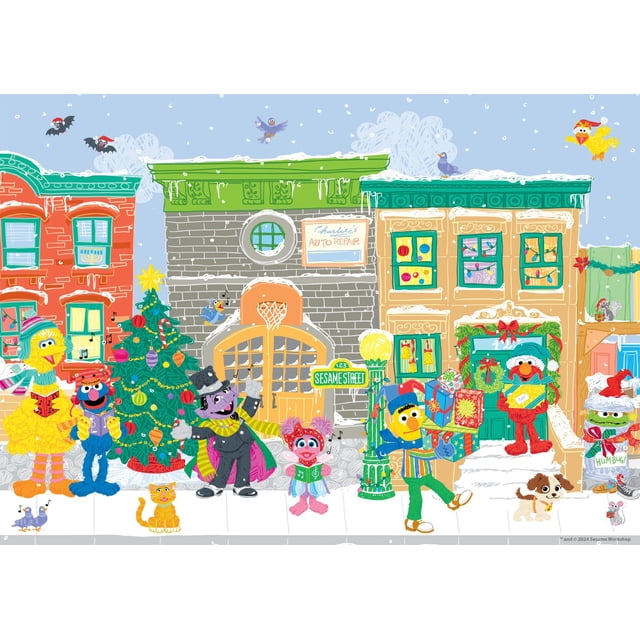 Rompecabezas Buffalo Games Sesame Street Carolers de 300 piezas