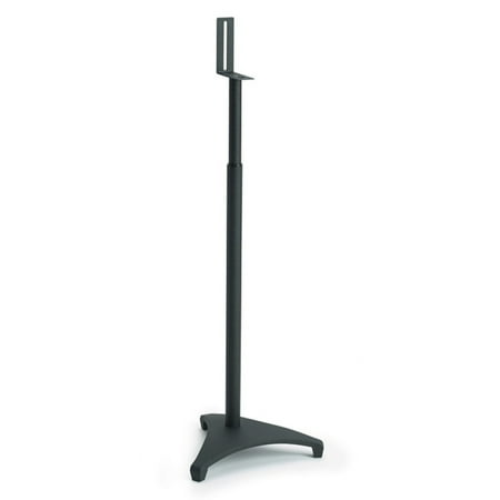 Sanus - 28" to 42" Adjustable Height Speaker Stands for Satellite Speaker (2-pack) - Black