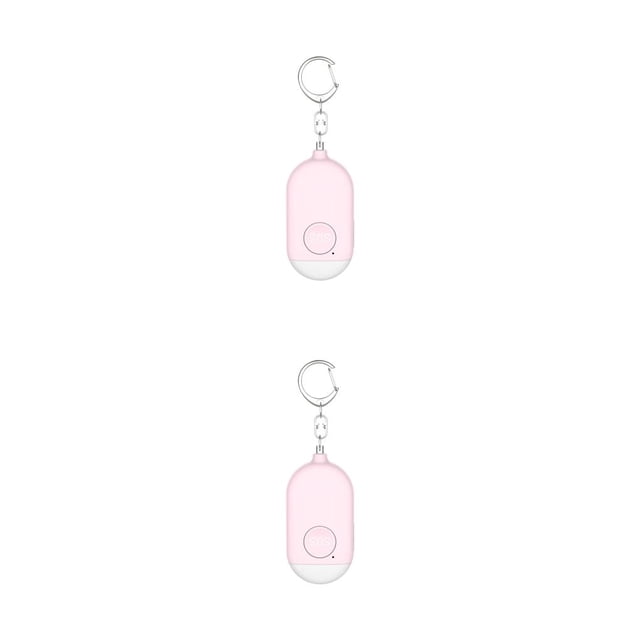Alarmas personales Seitruly Mini portátil 130db Rosa Rosado 2Conjunto