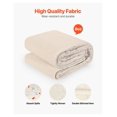 thumbnail image 2 of Canvas Drop Cloth 9x12 ft 2 Pack - Painter's Cotton Tarp for Painting, Renovations, Dust Protection - All Purpose Canvas Tarp, 2 of 8