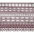 thumbnail image 4 of oneOone Cotton Flex Maroon Fabric Aztec Tribal Sewing Craft Projects Fabric Prints By Yard 40 Inch Wide, 4 of 4