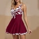 thumbnail image 1 of Trajes de baño de una pieza para mujer, traje de baño de talla grande con falda conservadora y estampado de aguas termales, traje de baño de ángulo plano para mujer, 1 of 5