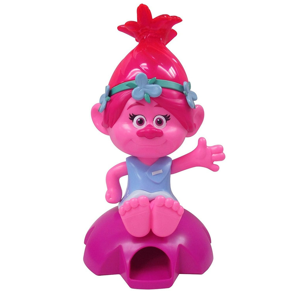 DreamWorks Trolls Poppy Mini Candy Snacks Gumball Dispenser - Pink ...